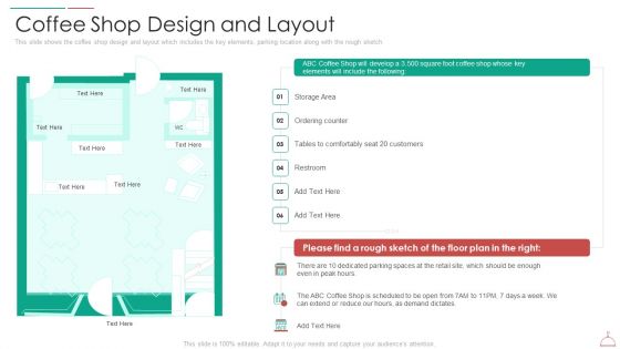 hotel cafe business plan coffee shop design and layout clipart pdf