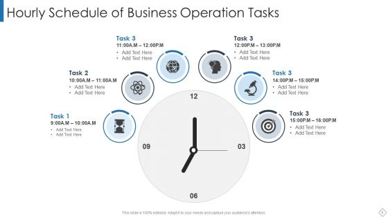 Hourly Schedule Ppt PowerPoint Presentation Complete Deck With Slides