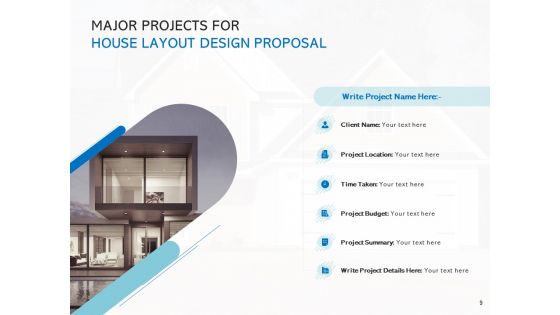 House Layout Design Proposal Ppt PowerPoint Presentation Complete Deck With Slides