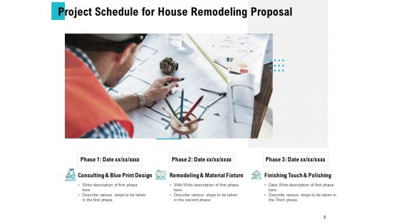 House Remodeling Proposal Ppt PowerPoint Presentation Complete Deck With Slides