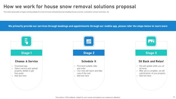House Snow Removal Solutions Proposal Ppt PowerPoint Presentation Complete Deck With Slides