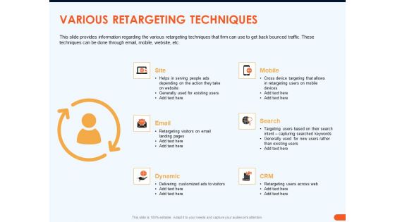 How Increase Sales Conversions Retargeting Strategies Various Retargeting Techniques Microsoft PDF