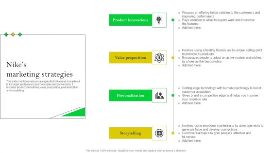 How Nike Developed And Executed Strategic Promotion Techniques Nikes Marketing Strategies Download PDF