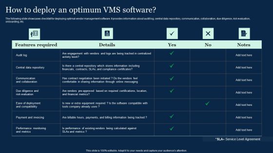 How To Deploy An Optimum Vms Software Effective Vendor Management For Enhancing Designs PDF How To Deploy An Optimum Vms Software Effective Vendor Management For Enhancing Designs PDF
