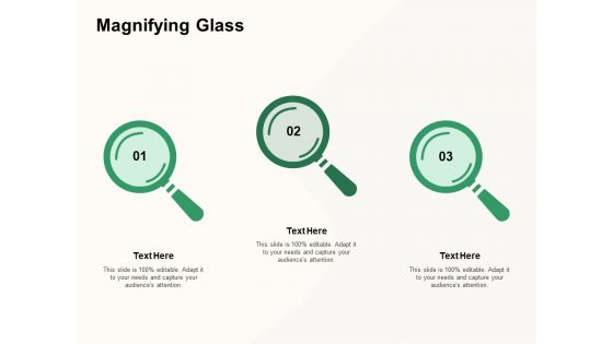 How To Effectively Manage A Construction Project Magnifying Glass Demonstration PDF