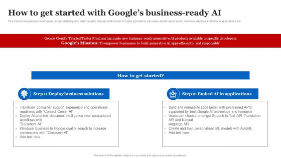 How To Get Started With Googles Business Ready AI Rules PDF