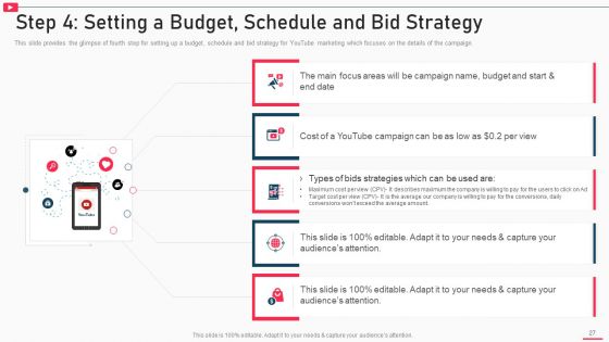 How To Promote Business Using Youtube Marketing Ppt PowerPoint Presentation Complete Deck With Slides