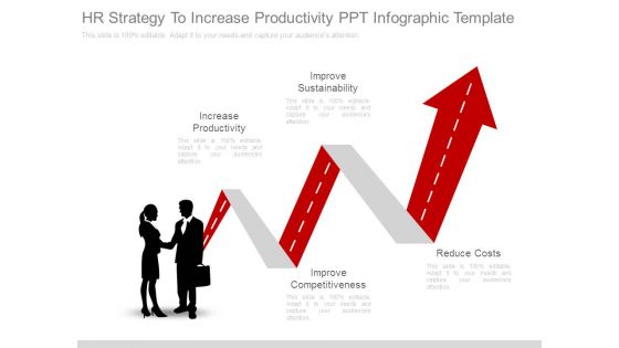 Hr Strategy To Increase Productivity Ppt Infographic Template