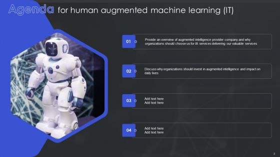 Human Augmented Machine Learning IT Ppt PowerPoint Presentation Complete Deck With Slides
