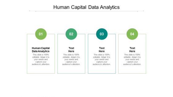 Human Capital Data Analytics Ppt PowerPoint Presentation File Model Cpb