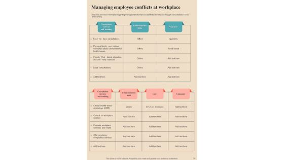 Human Resource Coaching Playbook Template