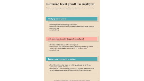 Human Resource Coaching Playbook Template