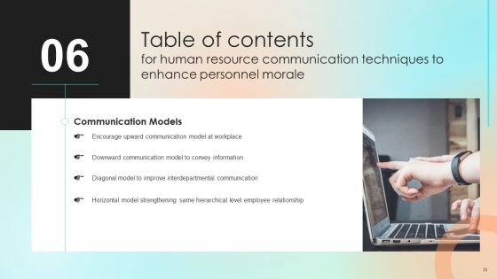 Human Resource Communication Techniques To Enhance Personnel Morale Ppt PowerPoint Presentation Complete With Slides