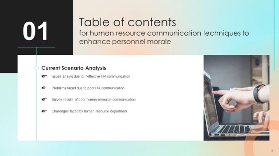 Human Resource Communication Techniques To Enhance Personnel Morale Ppt PowerPoint Presentation Complete With Slides