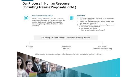 Human Resource Consulting Proposal Ppt PowerPoint Presentation Complete Deck With Slides