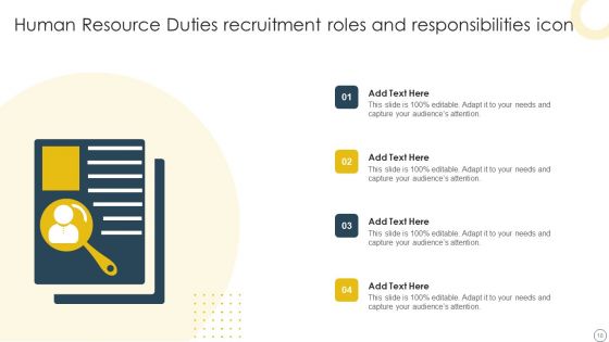 Human Resource Duties Ppt PowerPoint Presentation Complete With Slides