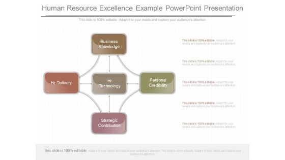 Human Resource Excellence Example Powerpoint Presentation