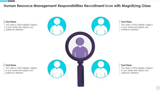 Human Resource Management Responsibilities Ppt PowerPoint Presentation Complete Deck With Slides