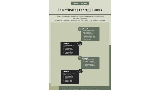 Human Resource Talent Recognition Guide Handbook