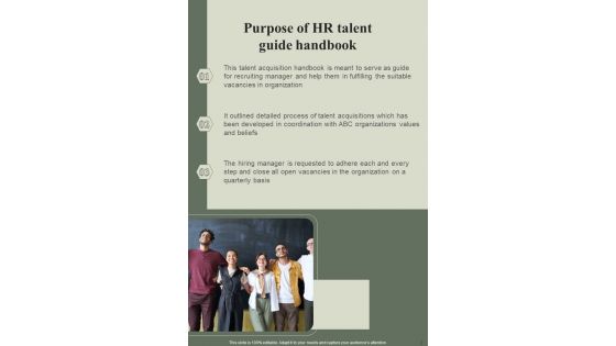 Human Resource Talent Recognition Guide Handbook