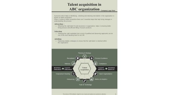 Human Resource Talent Recognition Guide Handbook