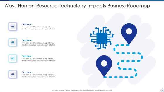 Human Resource Technology Roadmap Ppt PowerPoint Presentation Complete With Slides