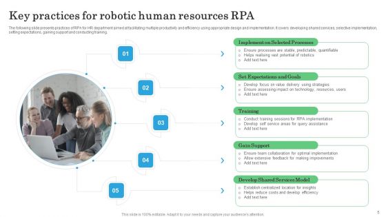 Human Resources RPA Ppt PowerPoint Presentation Complete Deck With Slides