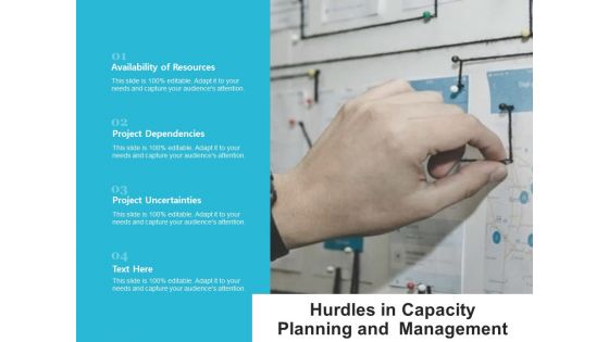Hurdles In Capacity Planning And Management Ppt Powerpoint Presentation Ideas Information