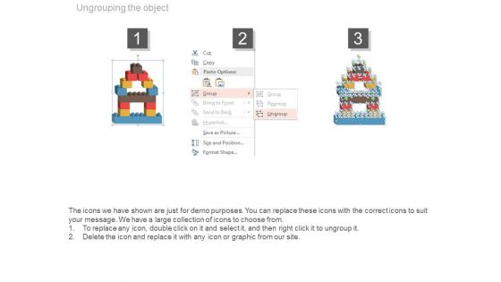 Hut Made Of Lego Blocks For Banking Solutions Powerpoint Slides