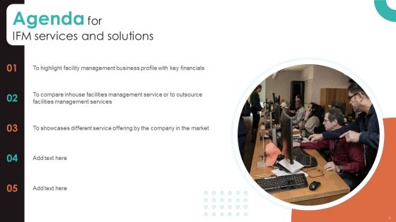 IFM Services And Solutions Ppt PowerPoint Presentation Complete With Slides