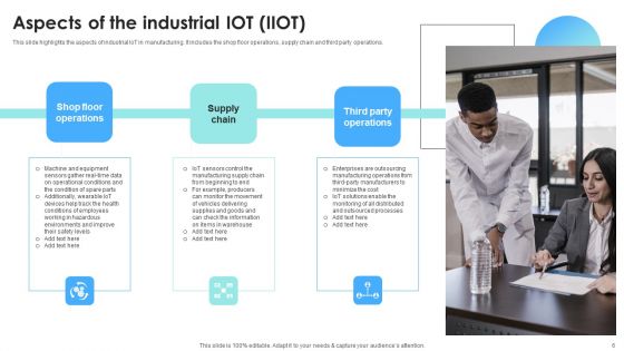 IOT Use Cases For Manufacturing Ppt PowerPoint Presentation Complete Deck With Slides