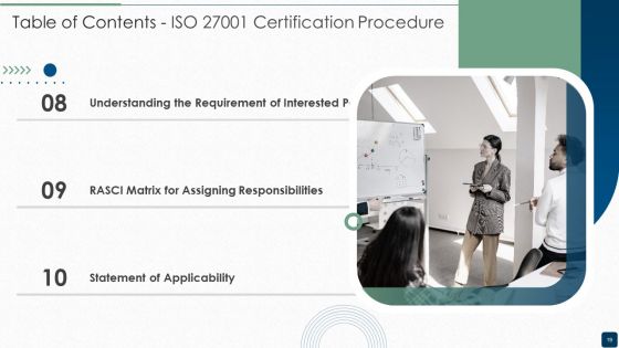 ISO 27001 Certification Procedure Ppt PowerPoint Presentation Complete Deck With Slides