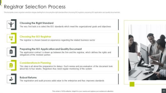 ISO 9001 Certification Procedure Ppt PowerPoint Presentation Complete With Slides
