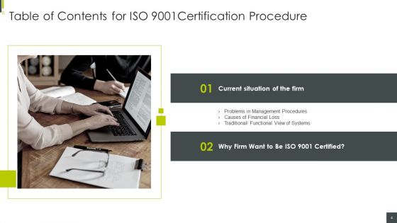 ISO 9001 Certification Procedure Ppt PowerPoint Presentation Complete With Slides