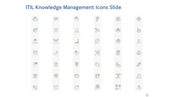 ITIL Knowledge Management Icons Slide Ppt Outline Skills PDF ITIL Knowledge Management Icons Slide Ppt Outline Skills PDF