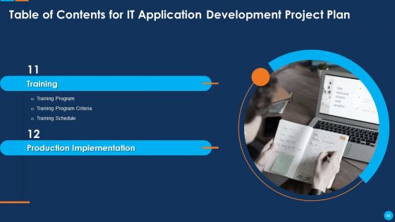 IT Application Development Project Plan Ppt PowerPoint Presentation Complete Deck With Slides