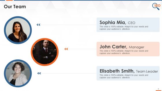 IT Company SEO Approach UX Guidelines Training Ppt