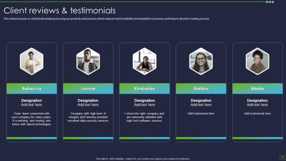 IT Consultancy Services Company Profile Ppt PowerPoint Presentation Complete Deck With Slides