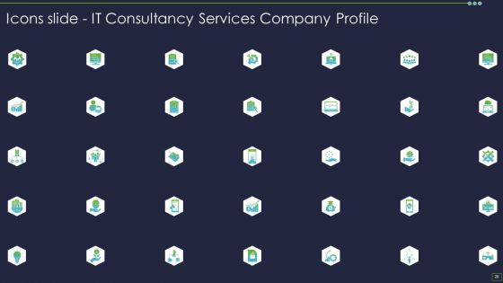 IT Consultancy Services Company Profile Ppt PowerPoint Presentation Complete Deck With Slides