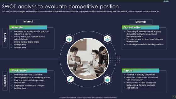 IT Consultancy Services Company Profile SWOT Analysis To Evaluate Competitive Position Download PDF