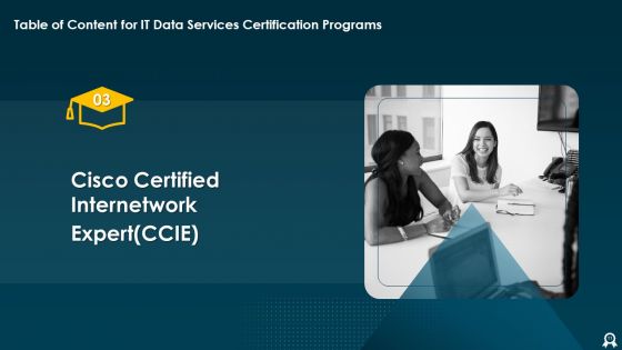 IT Data Services Certification Programs Ppt PowerPoint Presentation Complete With Slides