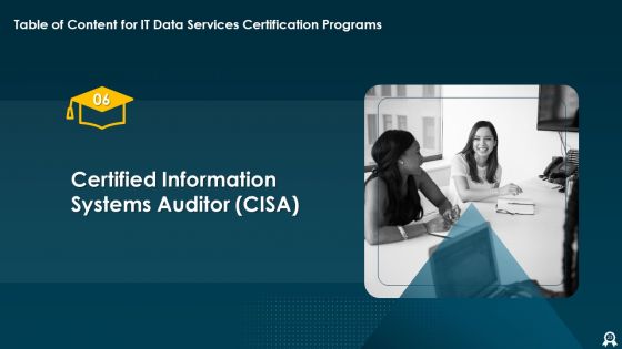 IT Data Services Certification Programs Ppt PowerPoint Presentation Complete With Slides