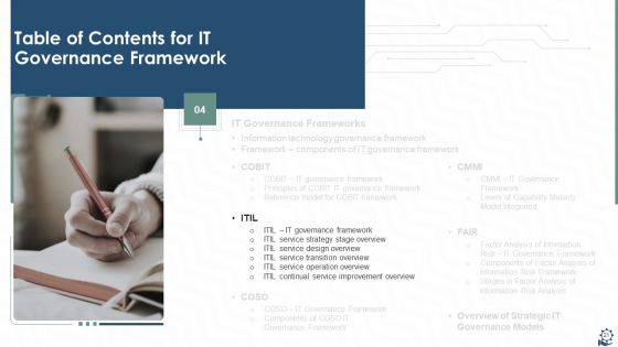 IT Governance Framework Ppt PowerPoint Presentation Complete Deck With Slides