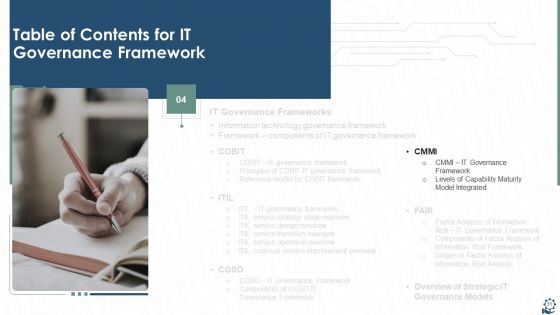 IT Governance Framework Ppt PowerPoint Presentation Complete Deck With Slides