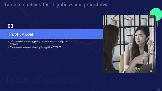 IT Policies And Procedures IT Ppt PowerPoint Presentation Complete Deck With Slides