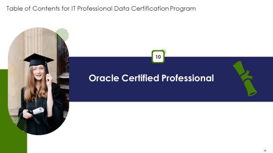 IT Professional Data Certification Program Ppt PowerPoint Presentation Complete With Slides