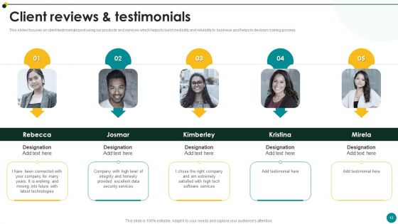 IT Services And Consulting Company Profile Ppt PowerPoint Presentation Complete Deck With Slides