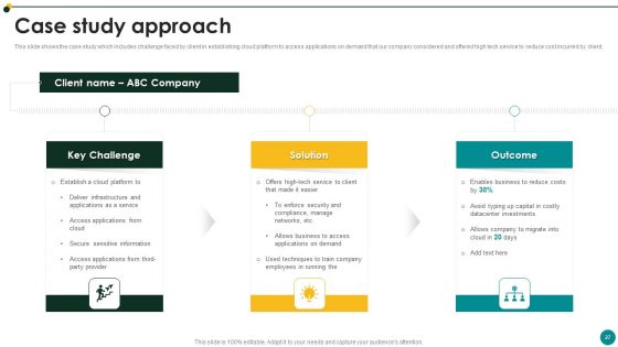 IT Services And Consulting Company Profile Ppt PowerPoint Presentation Complete Deck With Slides