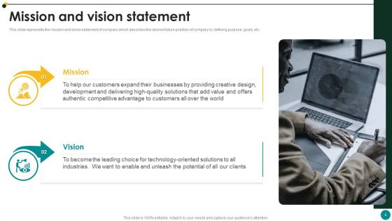 IT Services And Consulting Company Profile Ppt PowerPoint Presentation Complete Deck With Slides