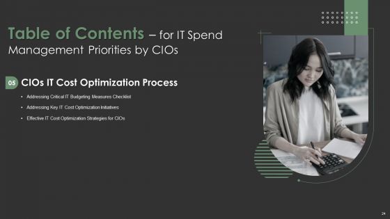 IT Spend Management Priorities By Cios Ppt PowerPoint Presentation Complete With Slides